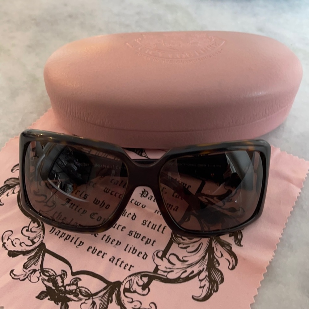 Juicy Couture Oversized Sunglasses